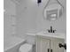 Clean bathroom with a bathtub and vanity at 1586 Highway 15, Saint George, SC 29477