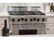 Stainless steel, six-burner gas range with large oven at 316 Cooper River Dr, Mount Pleasant, SC 29464