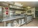 Commercial kitchen with stainless steel appliances at 8083 Point Of Pines Rd, Edisto Island, SC 29438