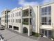 Contemporary building with private parking and lush landscaping at 284 Meeting St # 202, Charleston, SC 29401