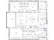 Open concept floor plan with two bedrooms, two bathrooms, and a large kitchen at 284 Meeting St # 203, Charleston, SC 29401