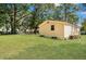 Single wide mobile home with large backyard and mature trees at 137 Thelma Dr, Summerville, SC 29485