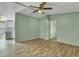 Bright living room featuring wood flooring and neutral walls at 137 Thelma Dr, Summerville, SC 29485