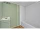 Clean bathroom with a tub and vanity at 137 Thelma Dr, Summerville, SC 29485