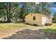 Single wide mobile home with large backyard and mature trees at 137 Thelma Dr, Summerville, SC 29485