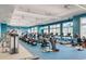 Well-equipped fitness center with a variety of cardio machines at 386 Tupelo Lake Dr, Summerville, SC 29486