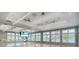 Bright fitness studio with mirrors and a barre for exercise at 386 Tupelo Lake Dr, Summerville, SC 29486