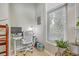 Home office with a white desk, chair, and large window at 266 Alexandra Dr # 15, Mount Pleasant, SC 29464