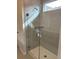 Modern bathroom with a large glass shower at 741 Blue Iris Way, Summerville, SC 29486