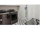 Convenient laundry room with LG washer and dryer, and a built in vacuum at 301 Longshore St # 441, Charleston, SC 29492