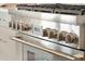Stainless steel range with multiple burners and WiFi capabilities at 301 Longshore St # 441, Charleston, SC 29492