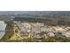 An aerial view of a new waterfront community development with various building phases at 301 Longshore St # 441, Charleston, SC 29492
