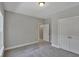 Bedroom with double doors and grey carpet at 361 Wappoo Trace Ln, Summerville, SC 29486