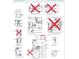 Floor plan with different options for the second and third floor at 361 Wappoo Trace Ln, Summerville, SC 29486