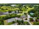 Aerial view of community amenities including tennis courts and clubhouse at 136 Lancer Dr, Summerville, SC 29485