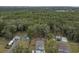 Aerial view of homes and properties with pools at 316 Bay Village Ln, Moncks Corner, SC 29461
