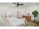 Main bedroom with king bed, walk-in closet, and ensuite bathroom access at 416 Grove End Rd, Moncks Corner, SC 29461