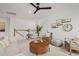 Versatile bonus room with seating area and home office space at 416 Grove End Rd, Moncks Corner, SC 29461