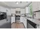 Modern kitchen with stainless steel appliances and granite counters at 127 Alcester Rd, Goose Creek, SC 29445