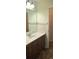 Bathroom with vanity, mirror, and tiled floor at 258 Kelsey Blvd, Wando, SC 29492