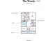 Second floor plan featuring primary suite, laundry, and three additional bedrooms at 1663 Cultivation Ln # 455, Mount Pleasant, SC 29466