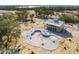 Aerial view of a community pool under construction near new home at 1663 Cultivation Ln # 455, Mount Pleasant, SC 29466