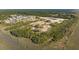 Aerial view of new construction homes and undeveloped land at 1663 Cultivation Ln # 455, Mount Pleasant, SC 29466