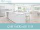 Open concept kitchen with island and white cabinetry at 1663 Cultivation Ln # 455, Mount Pleasant, SC 29466