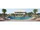 Resort-style pool with a clubhouse and plenty of lounge chairs at 1663 Cultivation Ln # 455, Mount Pleasant, SC 29466