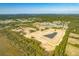 Aerial view of a new home community under construction near a marsh at 1663 Cultivation Ln # 455, Mount Pleasant, SC 29466
