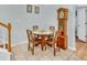 Cozy breakfast nook with a round table and four chairs at 2851 Curran Pl, Mount Pleasant, SC 29466