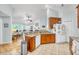 Kitchen boasts granite countertops, wood cabinets, and modern appliances at 2851 Curran Pl, Mount Pleasant, SC 29466