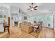 Spacious living area with hardwood floors, and access to other rooms at 2851 Curran Pl, Mount Pleasant, SC 29466