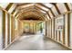 Unfinished interior of a large shed with loft at 598 Maple Branch Rd, Reevesville, SC 29471