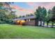 Brick house exterior with a large backyard and fenced area at 598 Maple Branch Rd, Reevesville, SC 29471