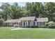 Ranch style brick home with mature trees and landscaping at 598 Maple Branch Rd, Reevesville, SC 29471
