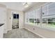 View of backyard from the breakfast nook, showcasing natural light at 598 Maple Branch Rd, Reevesville, SC 29471