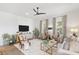 Relaxing living room featuring hardwood floors, comfortable seating, and large windows at 301 Longshore St # 423, Charleston, SC 29492