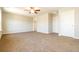 Spacious bedroom with carpet flooring and ceiling fan at 218 Rhodes Ct, Summerville, SC 29486