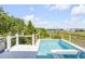 Stunning pool with spa and a beautiful view at 228 Haddrell St, Mount Pleasant, SC 29464