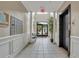 Building lobby with seating, elevator, and mailboxes at 1443 Cambridge Lakes Dr, Mount Pleasant, SC 29464