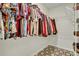 Walk-in closet with wire shelving and clothes hanging at 1443 Cambridge Lakes Dr, Mount Pleasant, SC 29464