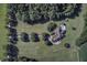 House with large lot and pool, seen from above at 120 Old Peafield Rd, Saint George, SC 29477