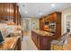 Spacious kitchen with granite island and stainless appliances at 2340 Marsh Hen Dr, Seabrook Island, SC 29455