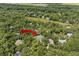 Property location shown via arrow, near water and other homes at 2340 Marsh Hen Dr, Seabrook Island, SC 29455