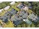 Aerial view of community tennis courts at 2340 Marsh Hen Dr, Seabrook Island, SC 29455