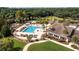 Resort-style pool with lounge chairs and surrounding landscaping at 2340 Marsh Hen Dr, Seabrook Island, SC 29455