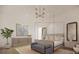 Main bedroom with canopy bed and modern furnishings at 3209 Marshall Blvd, Sullivans Island, SC 29482