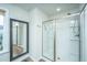 Modern bathroom with a large shower and frameless glass enclosure at 210 Winding River Dr, Johns Island, SC 29455