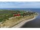 Aerial view of beachfront property with easy beach access at 1351 Pelican Watch Villas, Seabrook Island, SC 29455
